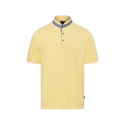 Abbildung von bugatti Unbekannt Poloshirt, Herren, Größe: XL, Gelb