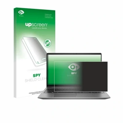 Abbildung von upscreen Anti Spy Blickschutzfolie für HP Zbook Power 15 G10 Privacy Screen Displayschutz Folie [Sichtschutz, Blaulichtfilter]