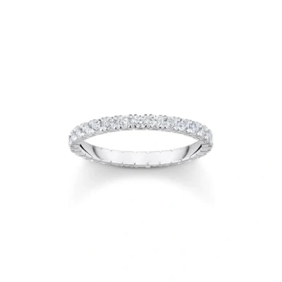 Abbildung von THOMAS SABO Fingerring Schmuck Silber 925 Ring, TR2467 051 14, mit Zirkonia (synth)