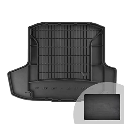 Abbildung von FROGUM ProLine 3D Gummimatte Exklusive Auto Kofferraummatte Kofferraumwanne für Skoda Octavia III 2012 2020 Bequemer Organiser Die höchsten Kanten