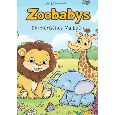 Abbildung von Zoobabys Ein Malbuch für Kinder von 3 8: tierisches