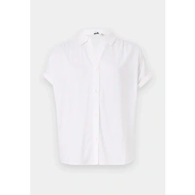Abbildung von TOM Tailor Solid WITH Collar Hemdbluse, Damen, Größe: 40, White