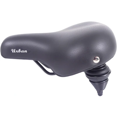 Abbildung von Fahrradsattel Edge Urban Schwarz (Werkstattverpackung)
