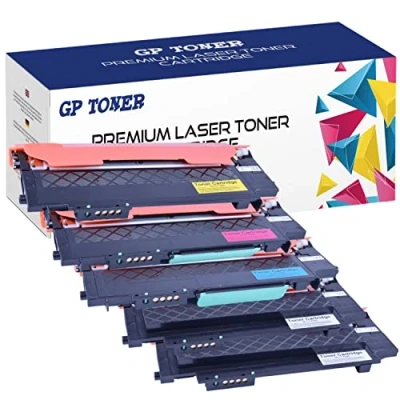 Abbildung von Toner XL Kompatibel mit Samsung 406S CLT K406S C406S Y406S M406S für CLP 360, 360 N, ND, Series,CLP 365, 365 W,CLX 3300 (2X Schwarz Cyan Magenta Gelb)