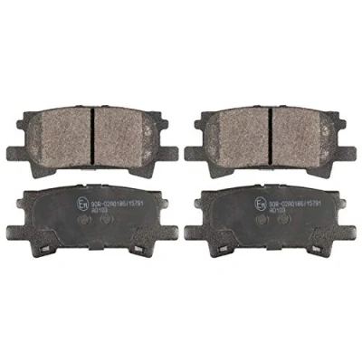 Abbildung von FEBI BILSTEIN 116334 Bremsbelagsatz Hinterachse LEXUS: RX II, TOYOTA: Highlander I