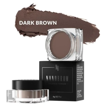 Abbildung von Nanobrow Augenbrauenpommade Dark Brown 6 g