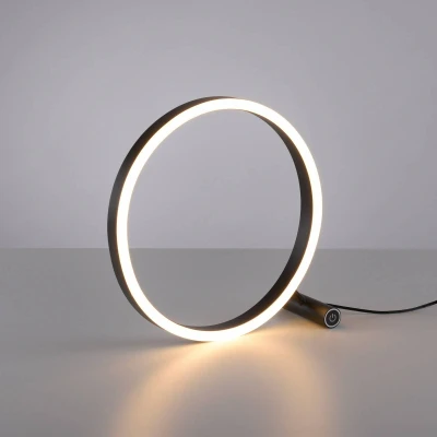 Abbildung von click licht LED Tischleuchte Ritus in Schwarz 11,5W 1420lm, keine Angabe, Leuchtmittel enthalten: Ja, fest verbaut, LED, warmweiss,