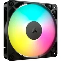 Abbildung von CORSAIR RS120 ARGB 120mm PWM Lüfter Daisy Chain Verbindung Geräuscharm Magnetisches Dome Lager Einzelpackung Schwarz
