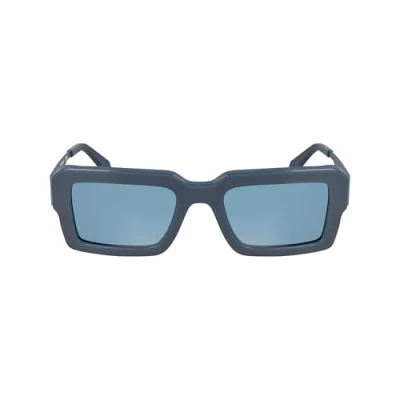 Abbildung von Calvin Klein Unisex CKJ25606S 400 Gläser SONNENBRILLEN Acetat Blau Quadratisch Normal