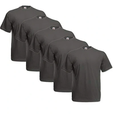 Abbildung von Fruit of the Loom Original T 5 Pack Logo Men&#039;s Shirt