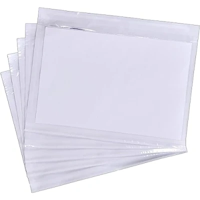 Abbildung von Pakomat Lieferscheintaschen Dokumenttaschen DIN C6 für A6 transparent selbstklebend (250)