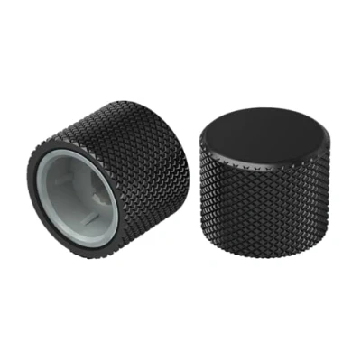 Abbildung von Glorious Gaming Rotary Knob für GMMK PRO Tastatur und Numpads, hochwertiger Look &amp; Feel, Aluminium, einfache Montage, 9 Farboptionen Black Slate