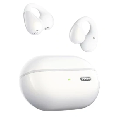 Abbildung von SoundPEATS PearlClip Pro Bluetooth Kopfhörer Kabellos, Offenes Clip On mit 12 mm Doppelmagnet Treiber, Filmmodus 3D Klang, Dynamischer EQ, IPX5 für Workouts, 24 Std Spielzeit, Schnellladung