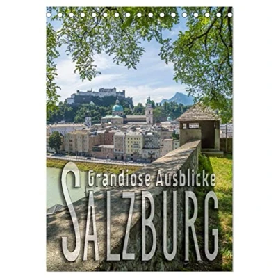 Abbildung von SALZBURG Grandiose Ausblicke (Tischkalender 2025 DIN A5 hoch), CALVENDO Monatskalender