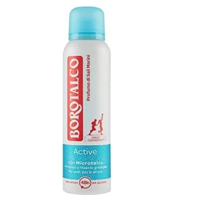Abbildung von Borotalco Roberts Active Duft von Mineralsalzen deodorant deo spray 125 ml