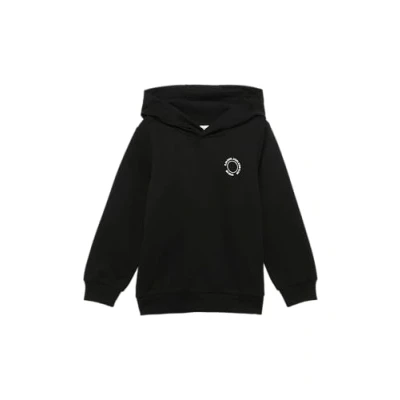 Abbildung von s.Oliver MIT UND Kleinem Detail Kapuzenpullover für Kinder, Größe: 92/98, Schwarz