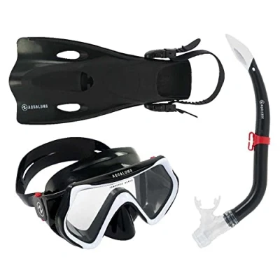 Abbildung von Aqua Lung Hero Schnorchel Set Maske Flossen Flossenset Schnorchelset (32 35 L/XL)