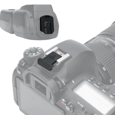 Abbildung von JJC Blitzschuh Abdeckung Set, 1 x Kamera für CAN. DSLR und spiegellose Kameras mit Blitzschuhen CAN Taschenlampe Gerät Multi Schuh.