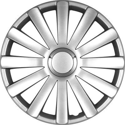 Abbildung von 15 Spyder Pro Silber Radabdeckungssatz