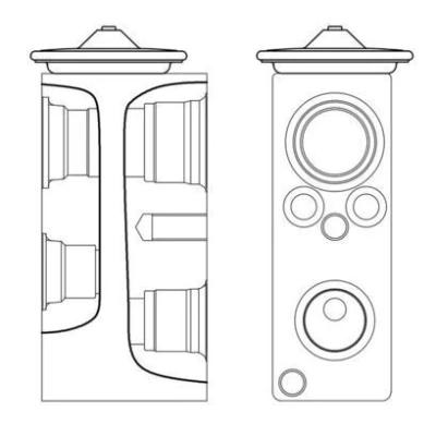 Abbildung von MAHLE ORIGINAL AVE 3 000S Expansionsventil