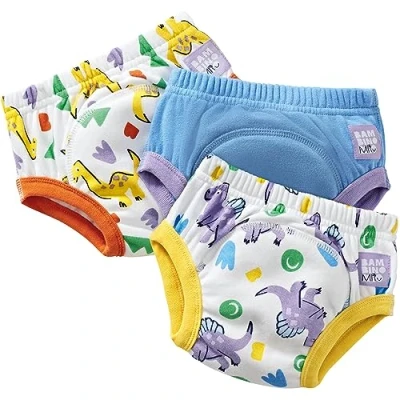 Abbildung von Bambino Mio Unisex Baby Töpfchen Trainingshose für Jungen und Mädchen and Toddler Training Underwear, Laute Dinos, 2 3 Jahre