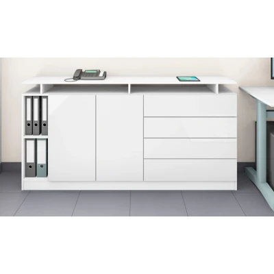 Abbildung von borchardt Möbel Sideboard &quot;Wallis&quot;, moderne grifflose Optik, mit Push to Open Funktion