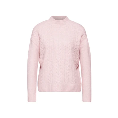 Abbildung von Street One MIT Muster Strickpullover, Damen, Größe: 42, Rosa