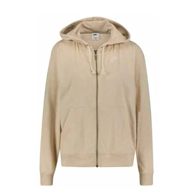 Abbildung von Nike Sportswear W GYM VNTG EASY FZ Sweatjacke, Damen, Größe: Large, Sand