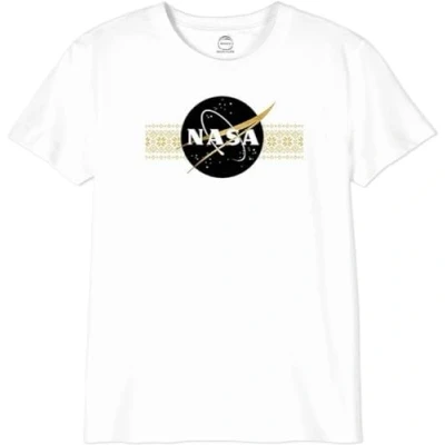 Abbildung von Nasa Unisex Kinder Ginasadts066 T Shirt, Blanc, 12 Jahre