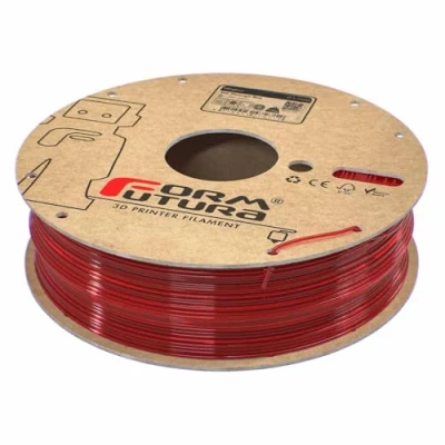 Abbildung von FORM FUTURA 175HDGLA STRED 0750 3D Printer Filament, PETG, See Through Rot