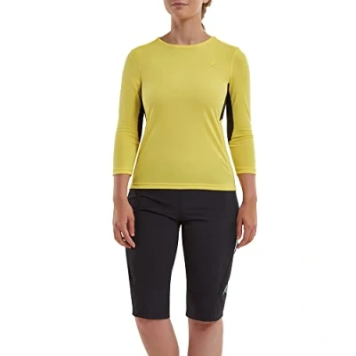 Abbildung von Altura Damen KIELDER LEICHTES 3/4 ARM RADTRIKOT Trikot LS, Gelb, 14