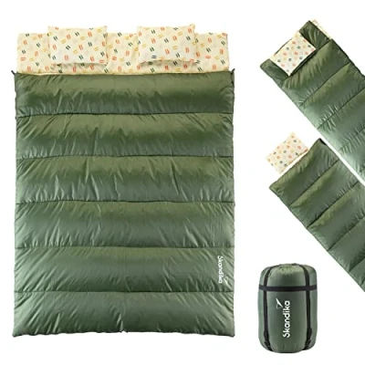 Abbildung von Deckenschlafsack Iceland Double Trennbar 3 Saison 220/190 x 150/75 cm
