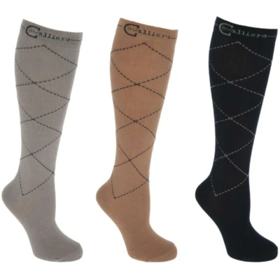 Abbildung von Covalliero Socken Karo 3 Stück 40 42