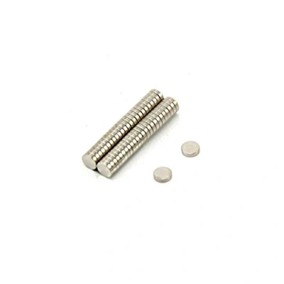 Abbildung von N42 Neodym Magnet Für Kunst, Handwerk, Modellherstellung 4Mm Durchmesser x 1mm Dick 0,25kg Ziehen Pack Von 500