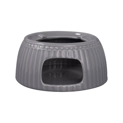 Abbildung von Greengate Alice Stövchen stone grey 14,5x7cm