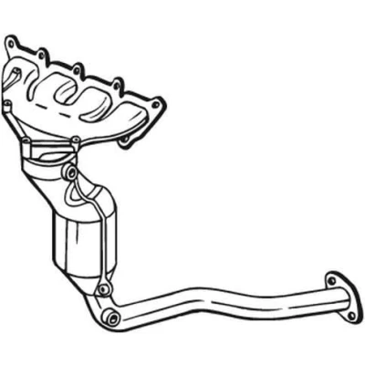 Abbildung von BOSAL 090 569 Katalysator Euro 4 mit Anbauteilen FIAT: Stilo Multi Wagon, BRAVO 2