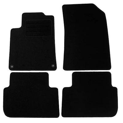 Abbildung von TEXER Textil Fußmatten Passend für Peugeot 407 Bj. 2004 2011 Basic