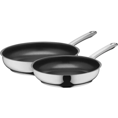 Abbildung von Silit Bratpfanne 2er Set Calabria 24 / 28cm beschichtet Induktion