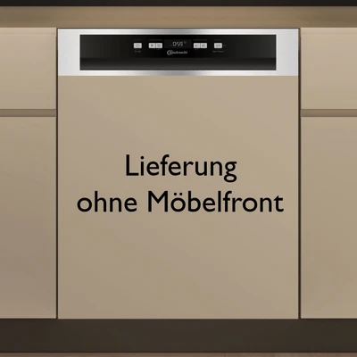 Abbildung von Bauknecht teilintegrierter Geschirrspüler: 60 cm B0B D641A X