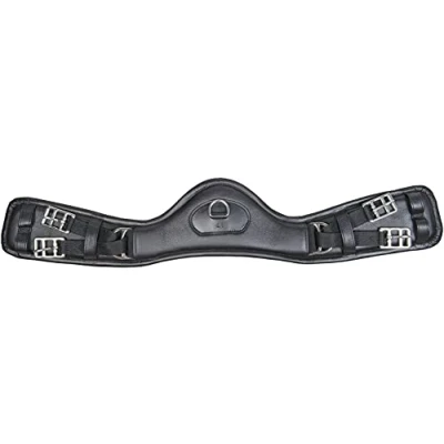 Abbildung von HKM Ledersattelgurt Dressage Anatomic Elastik