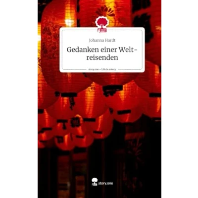 Abbildung von Gedanken einer Welt reisenden. Life is a Story story.one