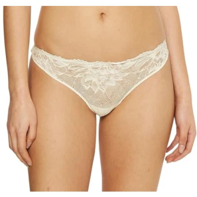 Abbildung von Calvin Klein Underwear Thong String, Damen, Größe: Small, Ivory
