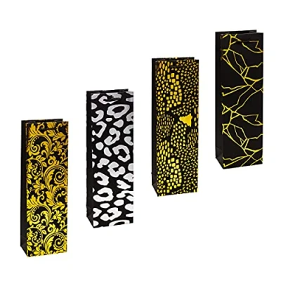 Abbildung von TSI Geschenktüten Design Premium, 12er Packung, Größe: Flasche (HxBxT 38 x 12 8 cm), Art. Nr. 89284