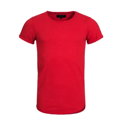 Abbildung von Indicode Jeans Wilbur Tshirt print, Herren, Größe: Small, Rot