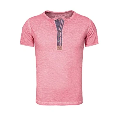Abbildung von KEY LARGO Herren Arena Button T Shirt, Desert red (1345), M