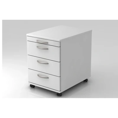 Abbildung von Hammerbacher Rollcontainer 1606 BO Weiß