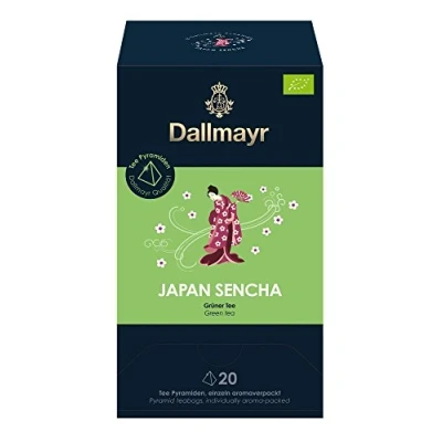 Abbildung von Dallmayr Teepyramide Japan Sencha Bio, 1er Pack (1 x 50 g)