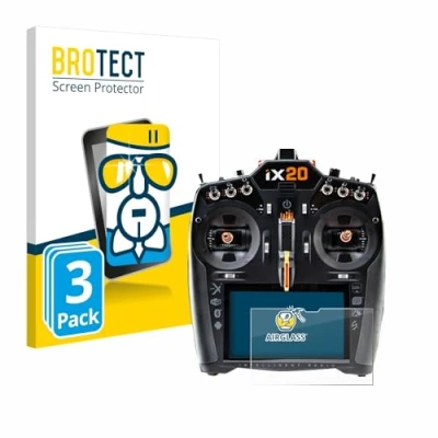 Abbildung von BROTECT Schutzglas für Spektrum iX20 (3 Stück) Schutzfolie Panzer Folie Glas [Extrem Kratzfest 9H, Anti Fingerprint, Ultra Transparent]