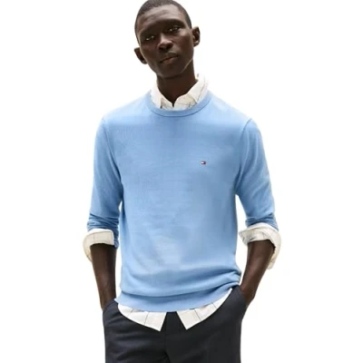 Abbildung von Tommy Hilfiger Rundhalspullover &quot;ESSENTIAL COTTON CREW NECK&quot;