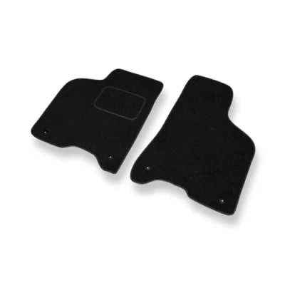 Abbildung von Mossa Fußmatten Auto kompatibel mit Volkswagen Lupo I (1998 2005) schwarz Automatten Autoteppiche 2